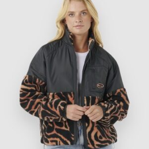 Rip Curl Keepsakes Anti-Series Polar Fleece Jacke black