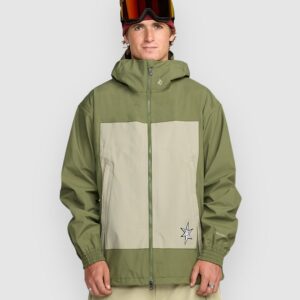 Volcom Arthur 3L Jacke dark olive