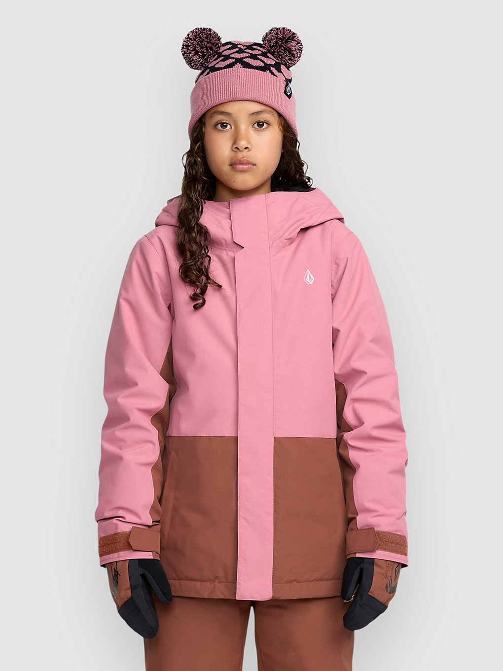 Volcom Sass'N'Frass Ins Kids Jacke mesa rose