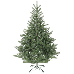 HOMCOM Weihnachtsbaum künstlich 180cm Christbaum mit dichten Zweigen Tannenbaum mit Schnellaufbau Klappsystem und klappbarem Metallständer Grün Aosom