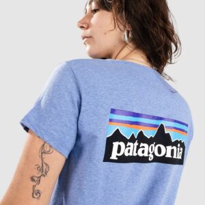 Patagonia P-6 Logo Responsibili T-Shirt abundant blue