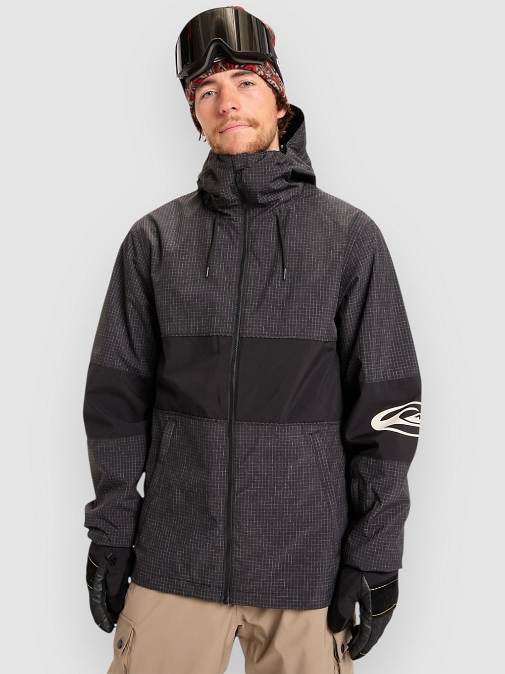 Quiksilver High In The Hood Jacke true black