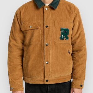 RVCA Post Dayshift Cord Jacke camel