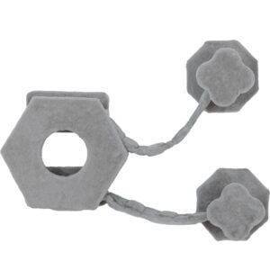 PawHut Katzen Kletterwand, Katzenliege mit Stufen, Katzenhöhle, Sprungturm, Spielzeugball, Katzenplattform für Katzen bis 5 kg, Hellgrau Aosom