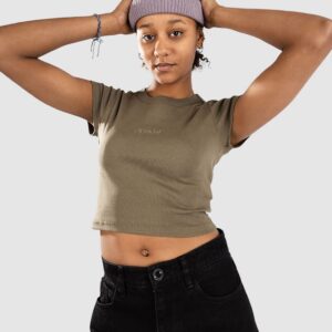 Element Lowcase Crop T-Shirt kalamata