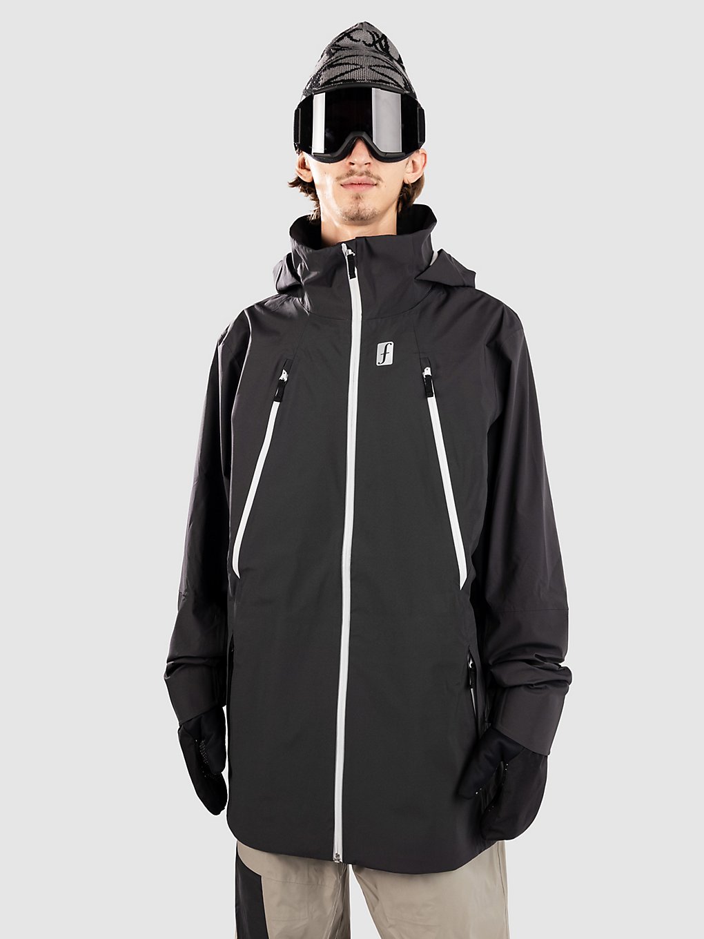 Forum 3-Layer All-Mountain Jacke black