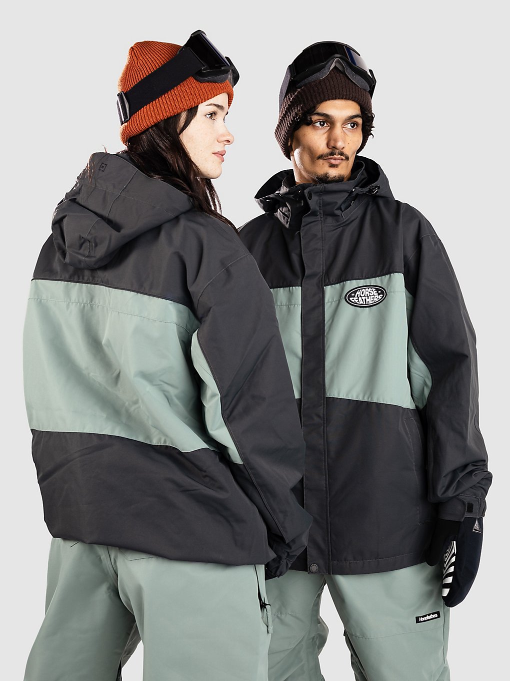 Horsefeathers Morris Jacke iceberg green