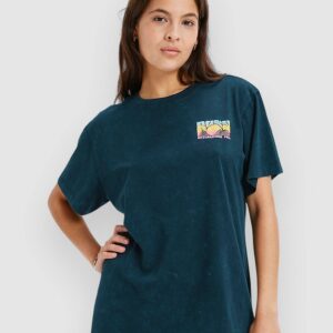 Roxy Sunnyoversize Optic Wash T-Shirt anthracite