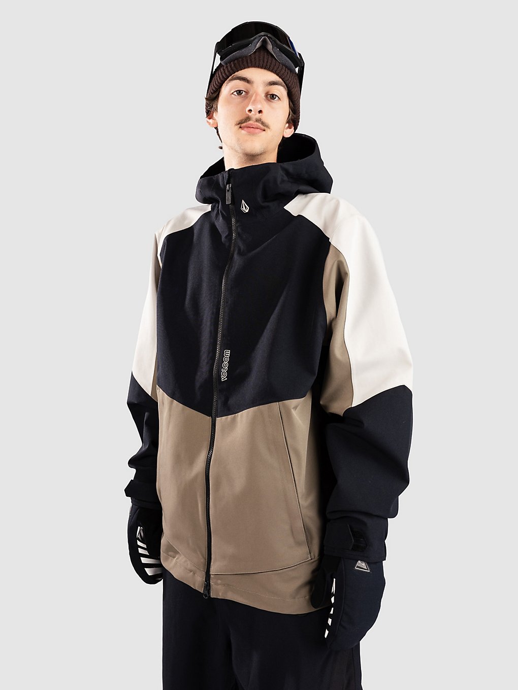 Volcom Brighton Full Zip Jacke military