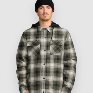 Volcom Kenson Ins Flannel Jacke black green