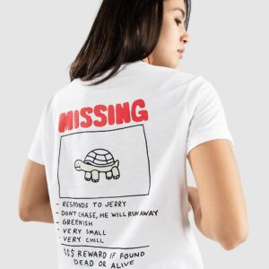 A.LAB Jerry Womens Boxy T-Shirt white