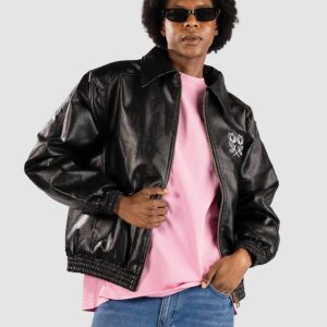 Another Cotton Lab Another Vegan Jacke black