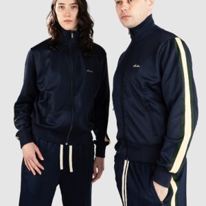 Another Cotton Lab Everyday Regular Track Jacke blue