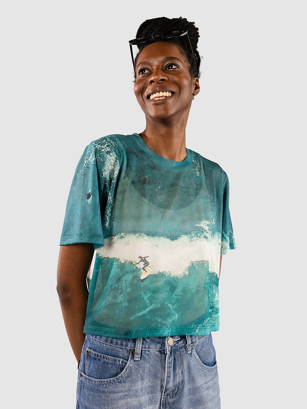 Blue Tomato Mesh T-Shirt ocean surfer