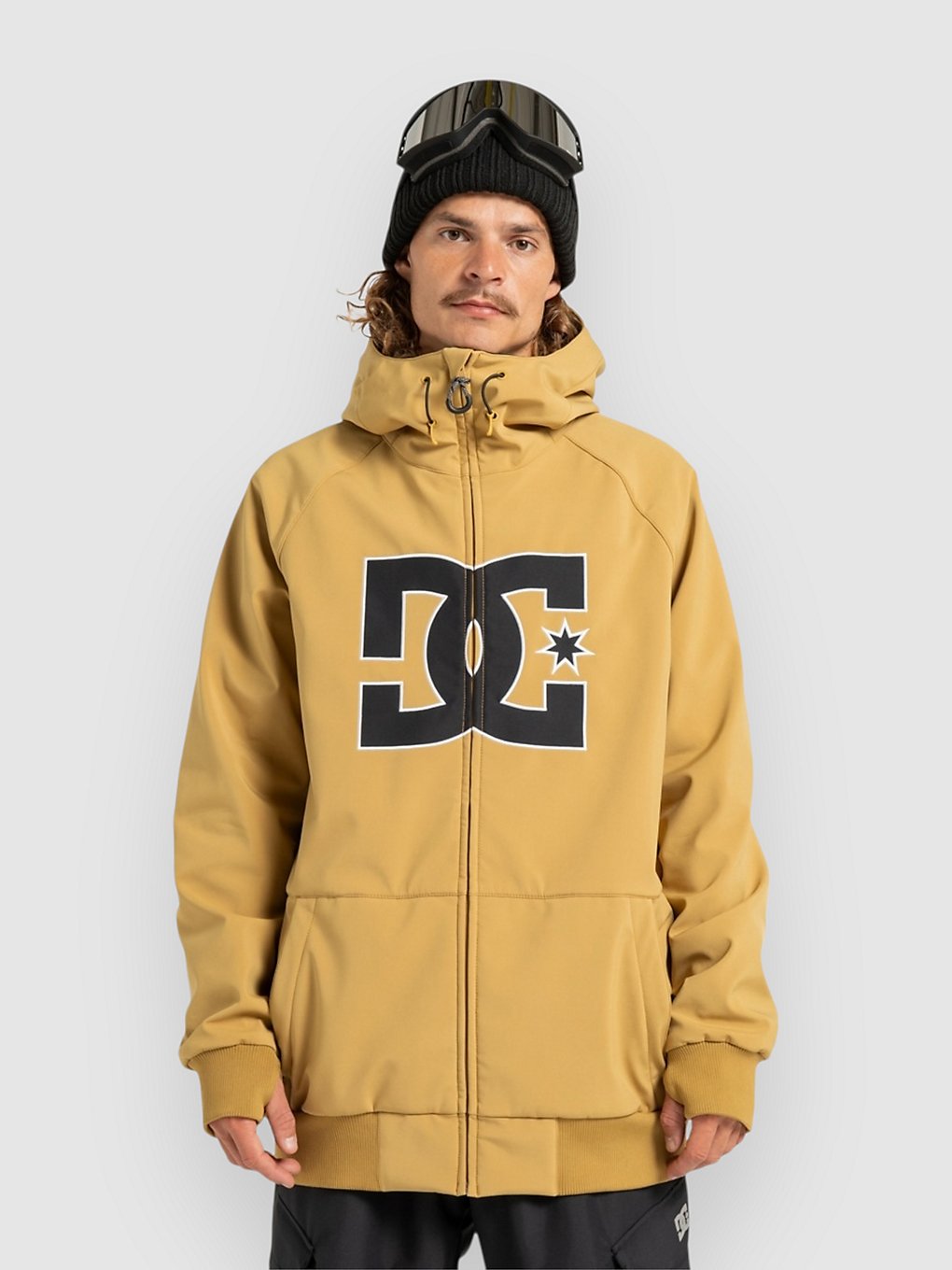 DC Spectrum Softshell Jacke mustard gold