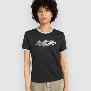 Element Second Nature Ringer T-Shirt off black