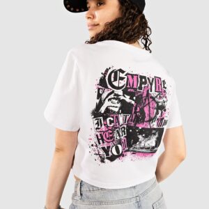 Empyre Pink Riot Boxy T-Shirt white