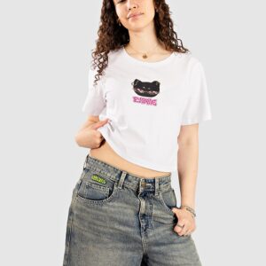Empyre Sk8 Cats For The Girls Boxy T-Shirt white