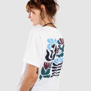 Iriedaily Square Flowers T-Shirt white