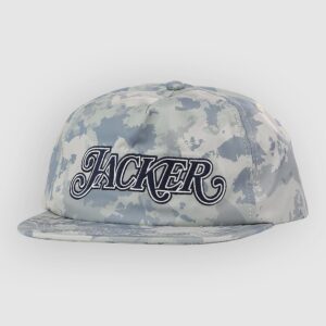Jacker Big Logo Snapback 5 Panel Camo Cap camo