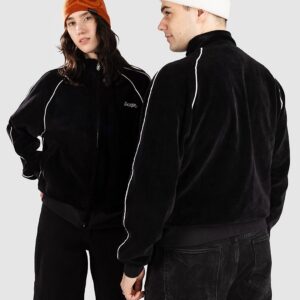 Jacker Velvet Reflective Track Jacke black