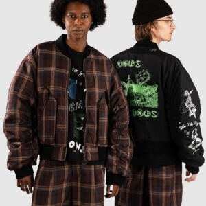 Jungles Jungles Already In Heaven Reversible Jacke plaid