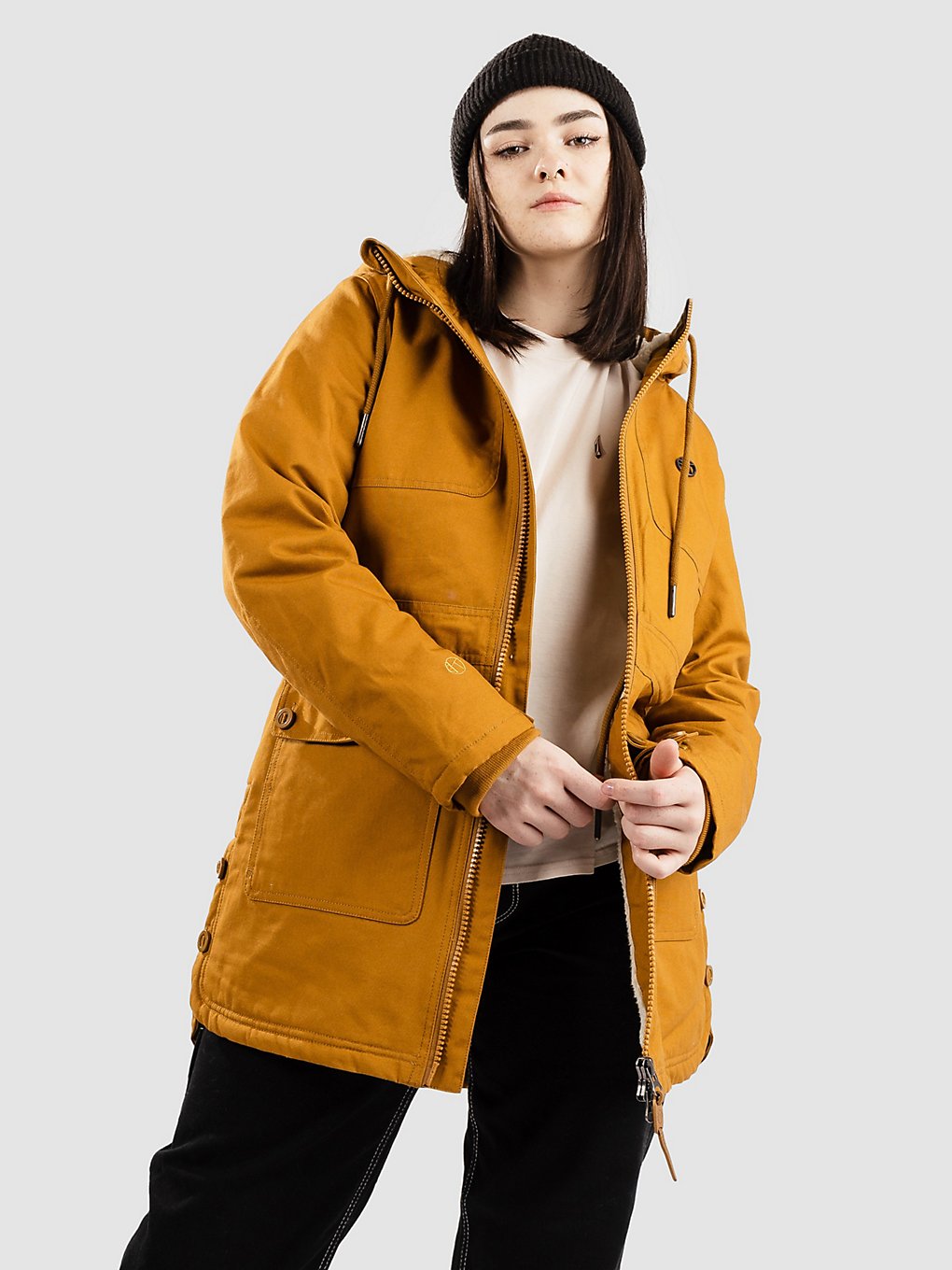 Kazane Dagny Jacke golden brown