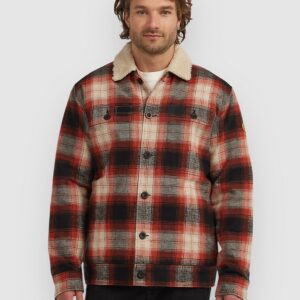 O'Neill O'Riginals Fleece Lined Jacke bonfire check