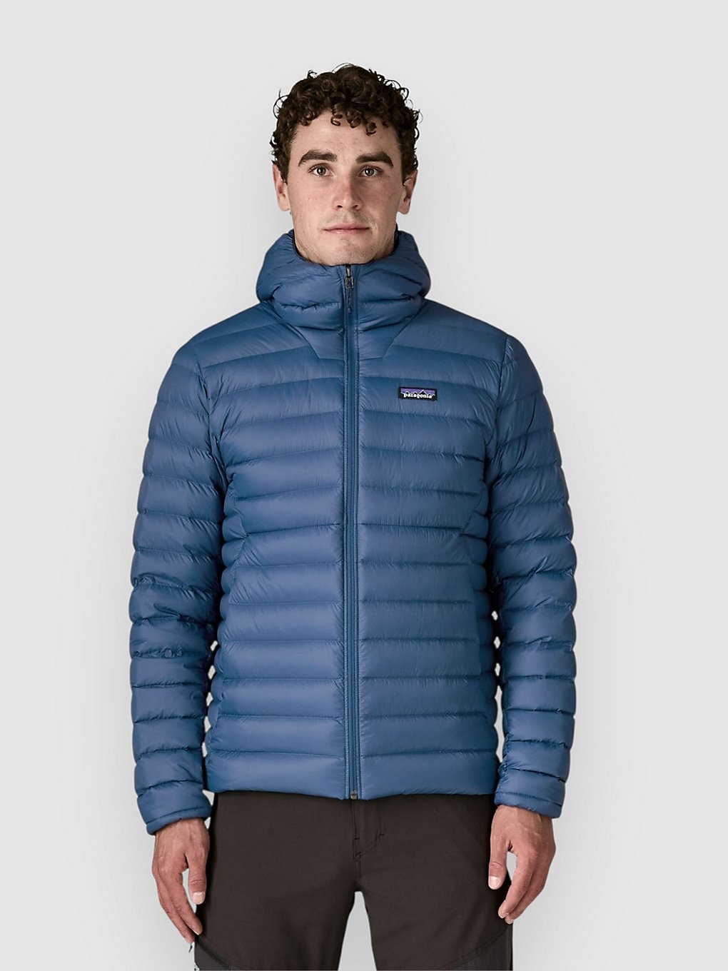 Patagonia Down Sweater Hoody Jacke clement blue