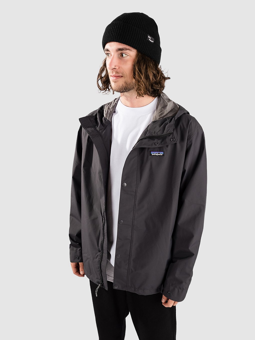 Patagonia Jackson Glacier Rain Jacke ink black