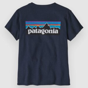 Patagonia P-6 Logo Responsibili T-Shirt new navy