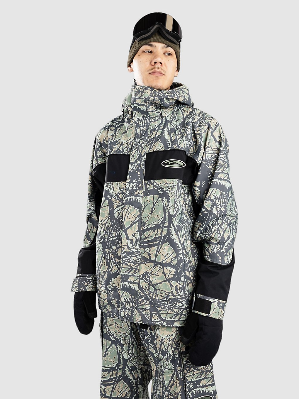 Quiksilver High Altitude 20K Jacke woodland abstr sea spray
