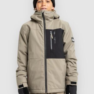 Quiksilver Side Hit Solid Kids Jacke fallen rock