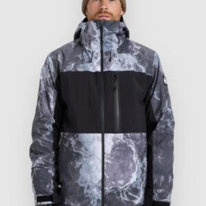 Quiksilver Sycamore Printed Jacke thermostamp grayscale