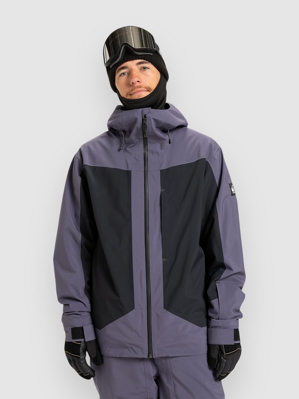 Quiksilver Ultralight Stretch 20K Primaloft Jacke graystone