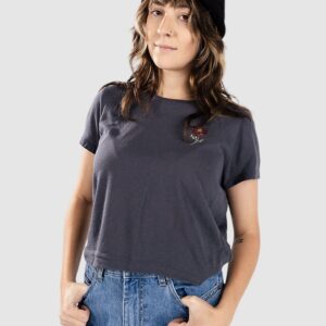 RVCA Flower T-Shirt outer space