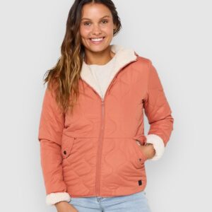 Rip Curl Anoeta Classic Quilted Jacke brick
