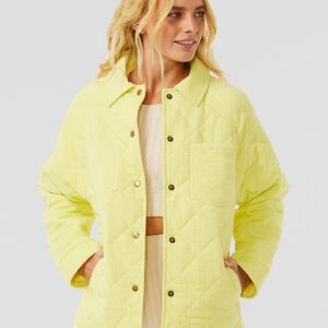 Rip Curl Premium Surf Quilted Jacke light yellow