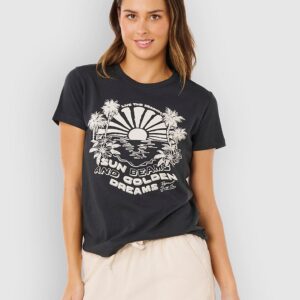 Rip Curl Sun Beams Standard T-Shirt washed black