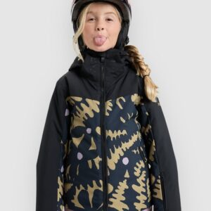 Roxy Free Jet Block Kids Jacke fennel seed big flower rg