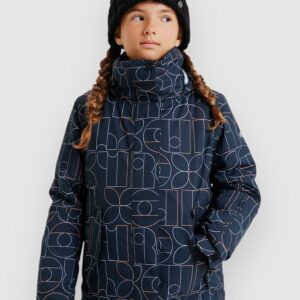 Roxy Jetty Kids Jacke true black bobby line