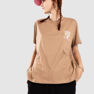 Roxy Oceanregular Poster T-Shirt woodsmoke