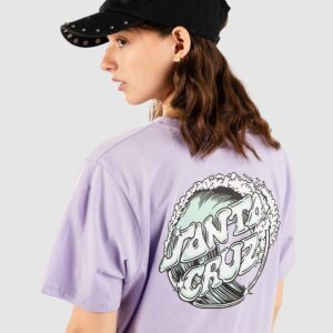 Santa Cruz Offshore Dot T-Shirt lavender