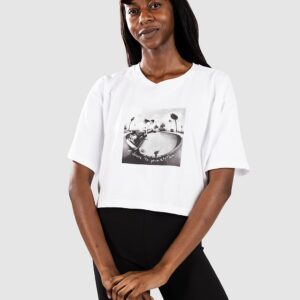 Vans Rhythm Relaxed Crop T-Shirt white
