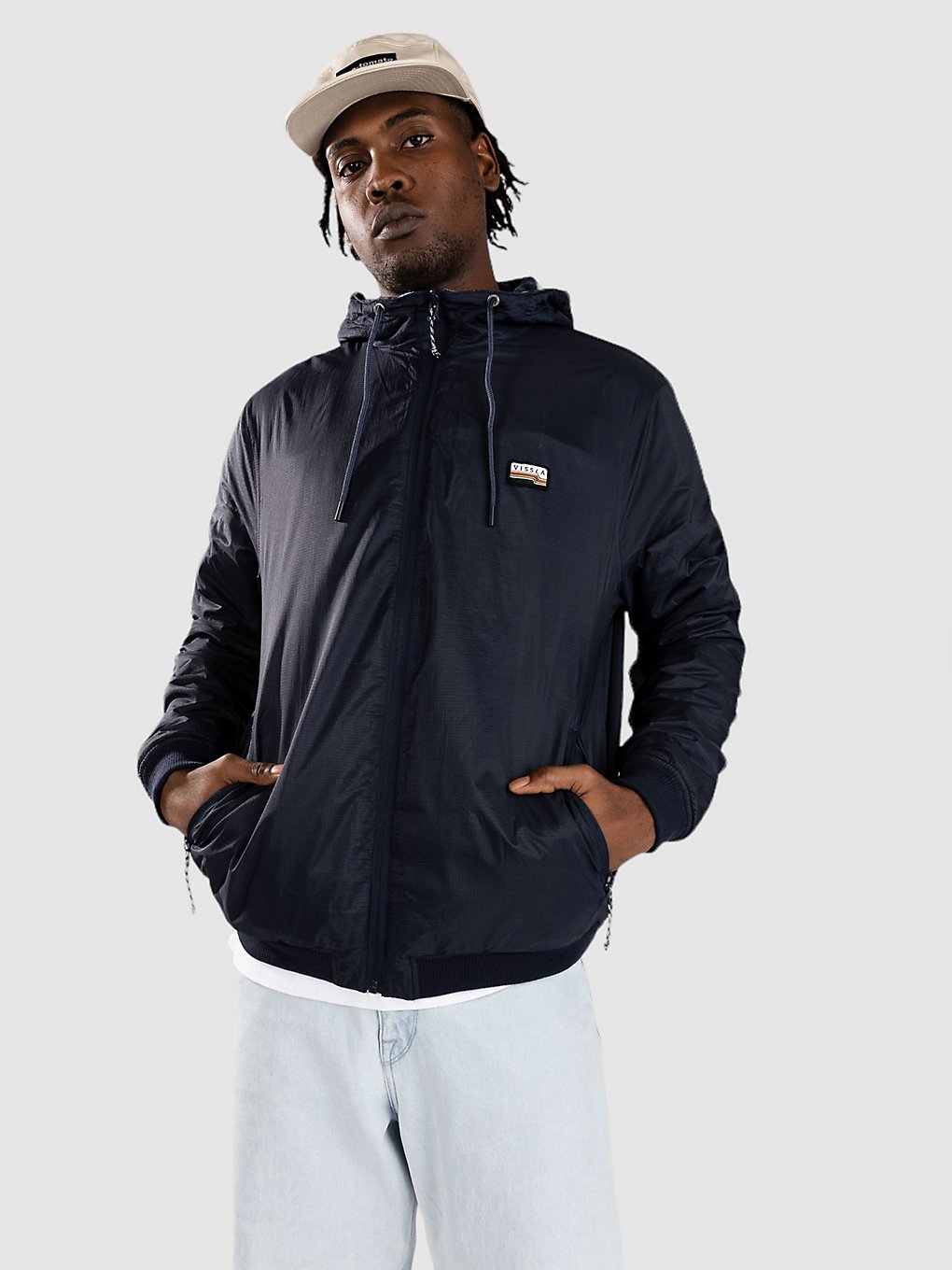 Vissla Sequoia Reversible Jacke dark naval