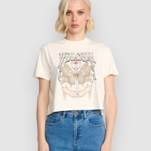Volcom Dial Crop T-Shirt bone