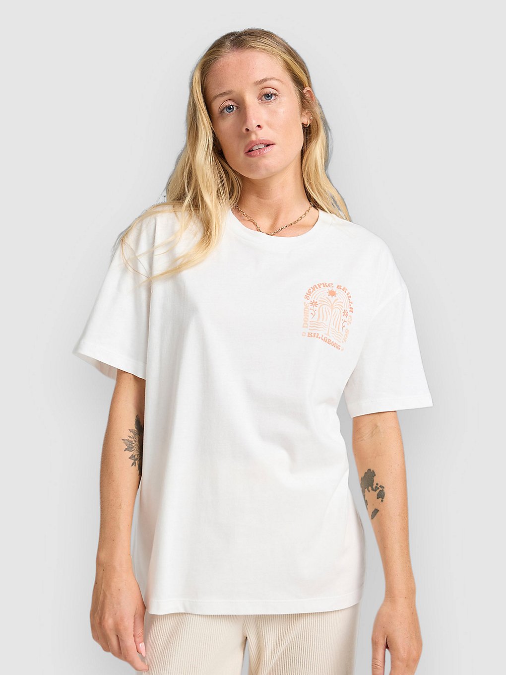 Billabong Always Looking T-Shirt salt crystal