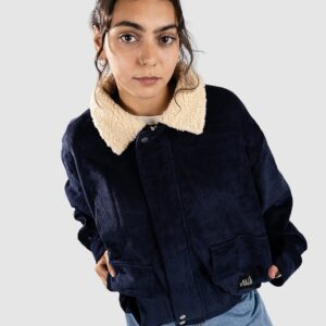 Blue Tomato Fat Cord Bomber Jacke blue depths
