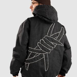 Broken Promises Barbed Work Jacke grey