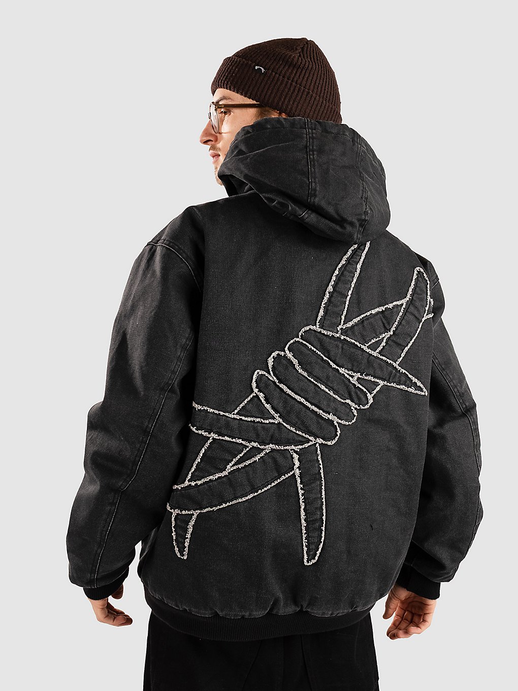 Broken Promises Barbed Work Jacke grey